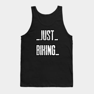 Just Biking, Cyclist Tank Top